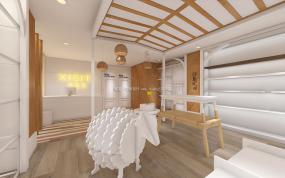 女士内衣店设计装修效果图片