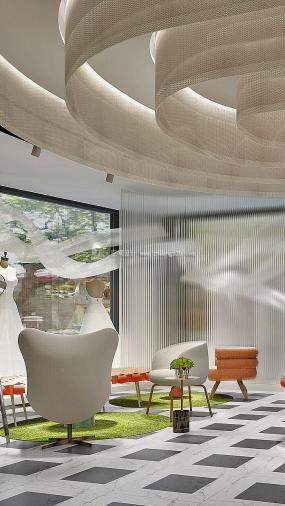 婚纱店设计装饰效果图
