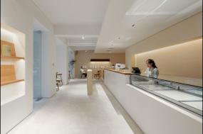 最新烘焙蛋糕店设计装饰效果图片