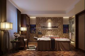 最新spa按摩店装饰实景图