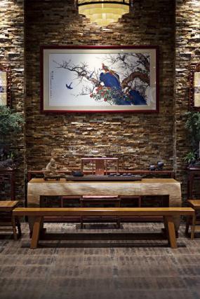 茶馆装修效果图