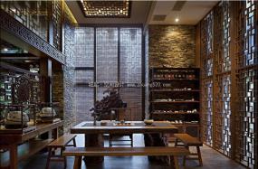 茶馆装饰效果图片