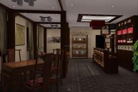 茶馆装修设计效果图片