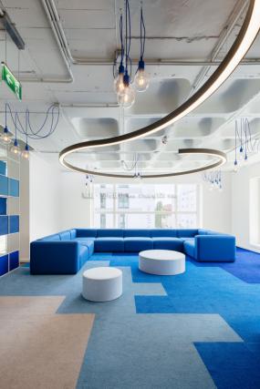 最新潮性办公室装饰实景图