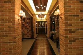 自助西餐厅设计装饰图片