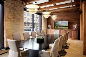 欧美风格办公室装修高清效果图