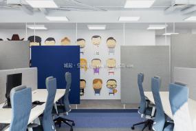 4A广告公司设计装饰效果图