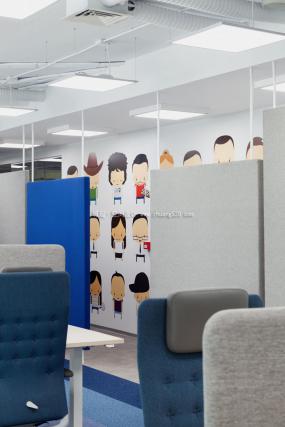 最新4A广告公司设计装饰效果图片