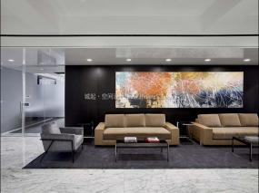 高端新能源公司装修效果图