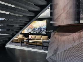 新能源公司装修设计效果图片