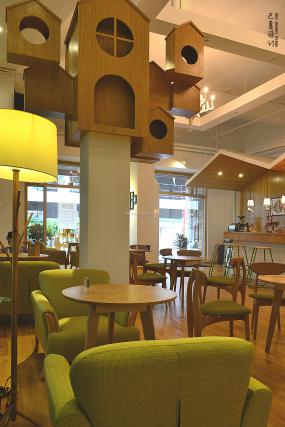 简约咖啡厅设计装修图片