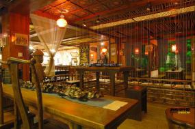 特色茶馆设计装修效果图片