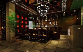 特色茶馆装修实物图片