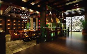 特色茶馆装修实景图片