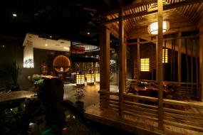 高端特色茶馆装修效果图