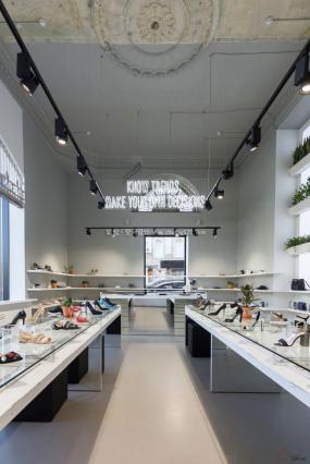 鞋店设计装饰效果图片