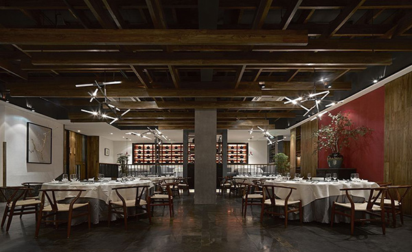中式风格餐馆装修效果图片