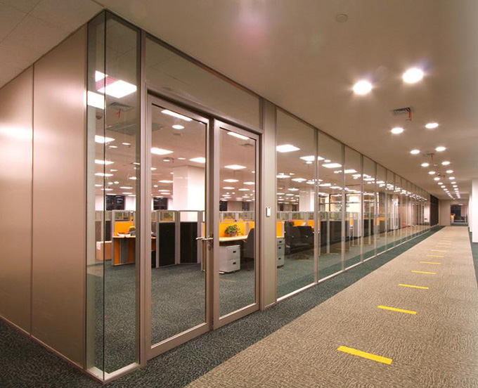 办公室玻璃隔断