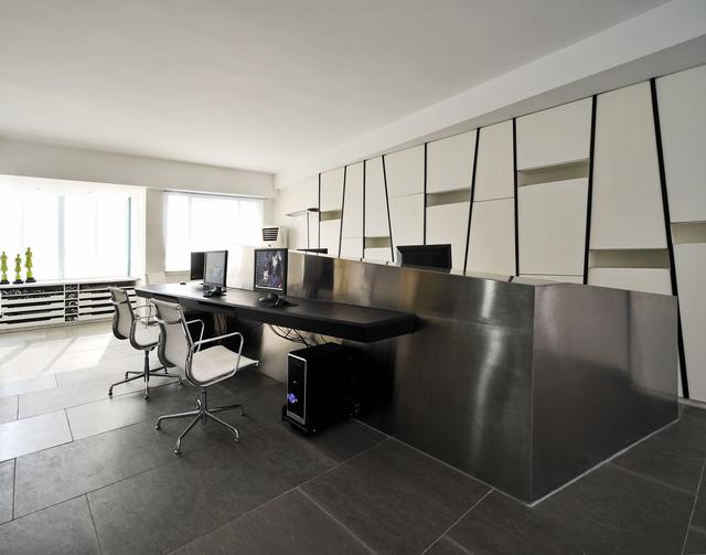 北欧简约办公室装修效果图