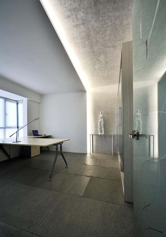 北欧简约办公室装修效果图