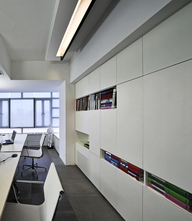 北欧简约办公室装修效果图